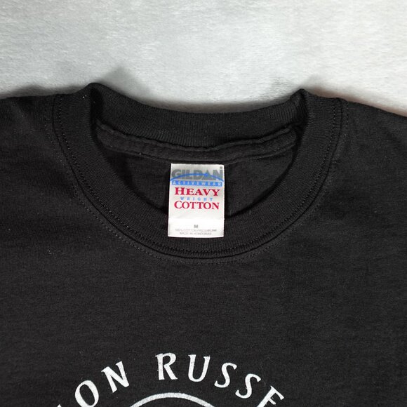 Vintage Leon Russell Master Of Space And Time T Shirt Mens M Black Y2K 2000s - Picture 3 of 6